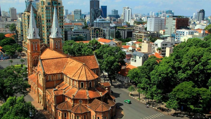 The Notre Dame Cathedral Basilica of Saigon