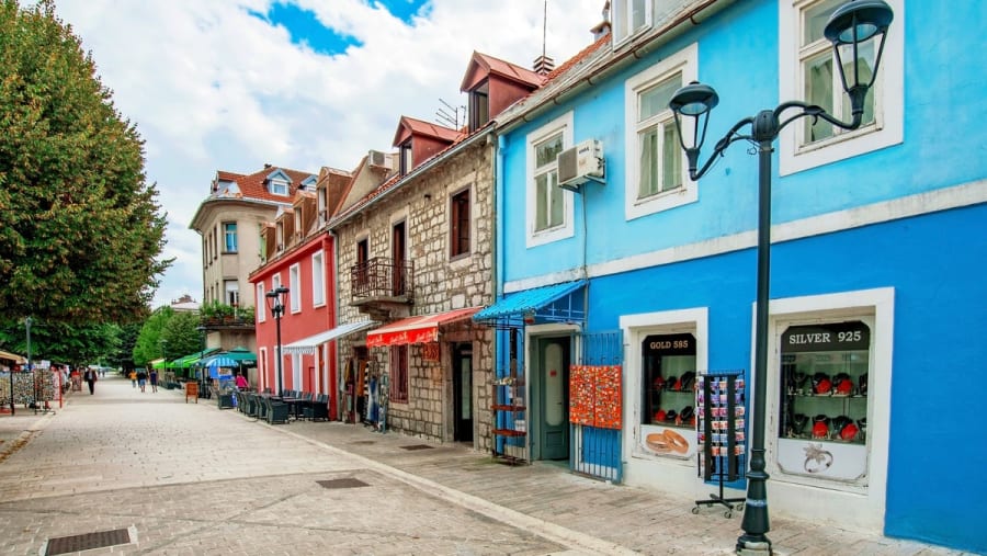 Main street of Cetinje