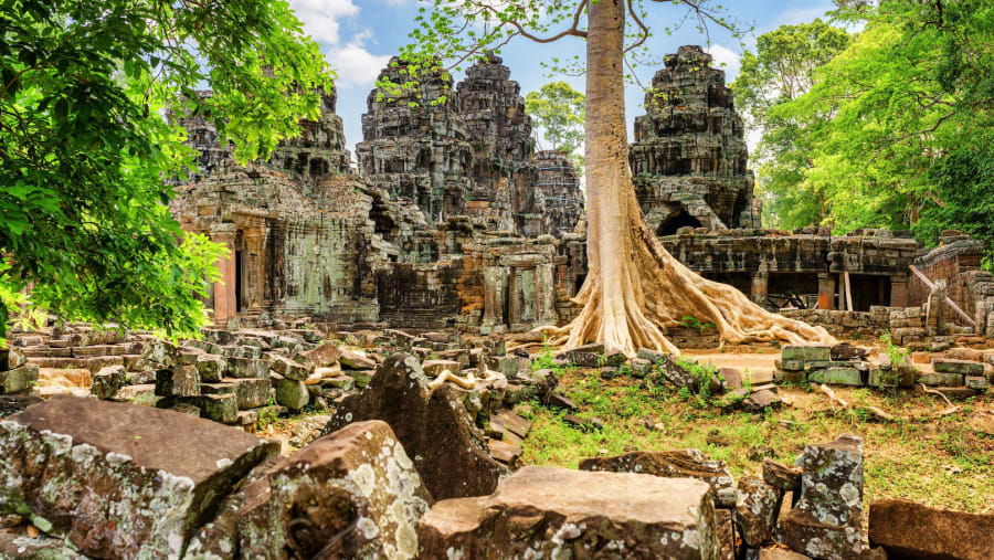 Angkor ruins