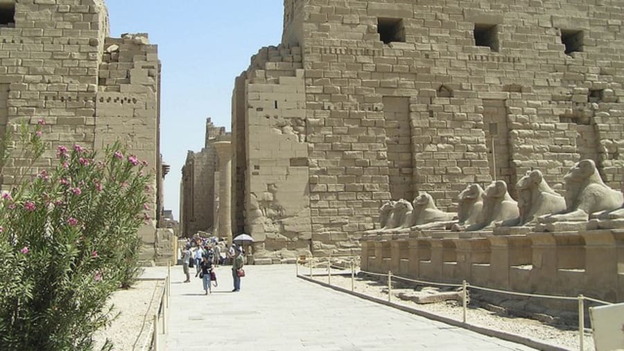 Karnak Temple In Luxor, Egypt