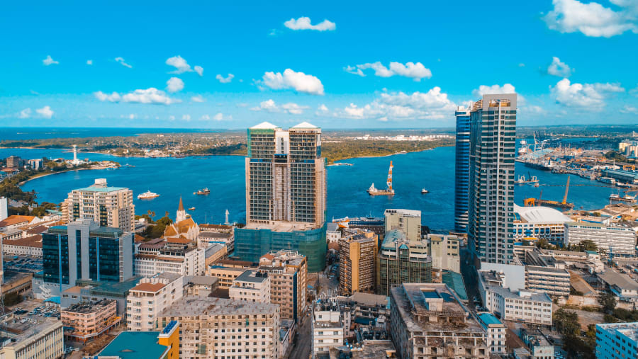 Dar es Salaam city scape
