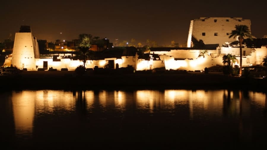 Karnak Temples Light & Sound Show In Luxor, Egypt