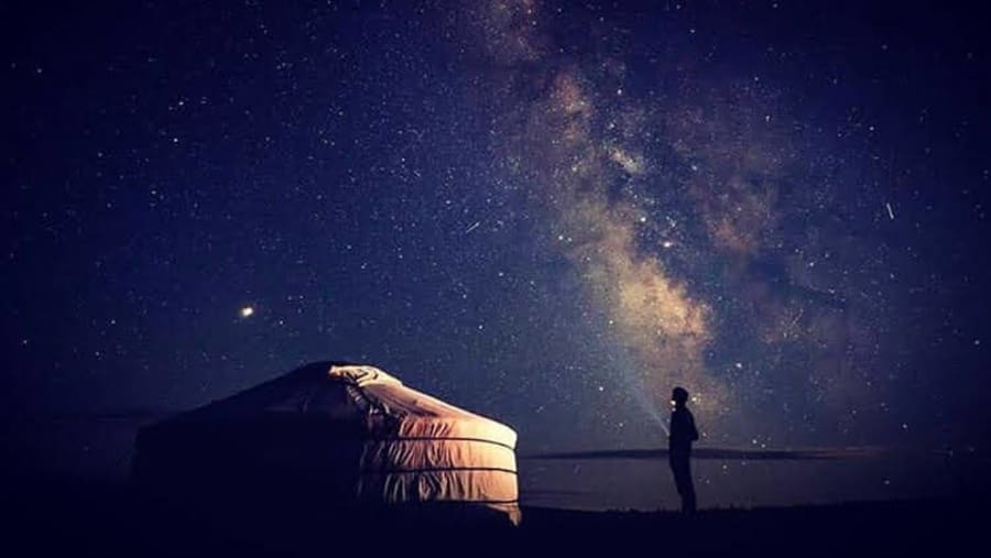 Stargazing in Mongolia