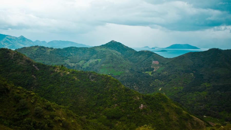 mountain views