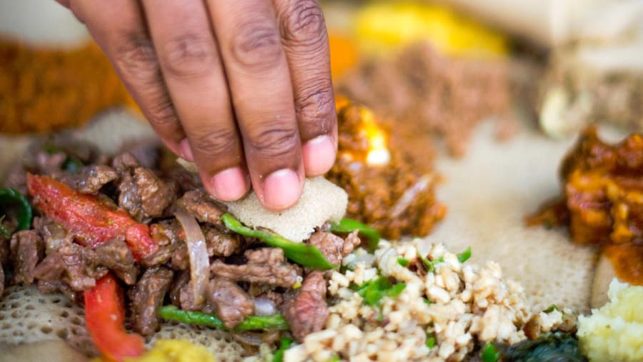 Delicious Ethiopian Food