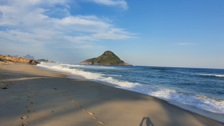 Macumba beach at sunset