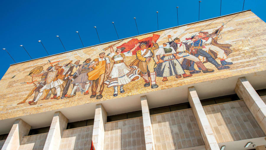 Mosaic of the National Museum of History