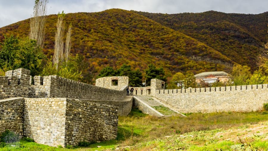 Go to the Old Walls in Shaki