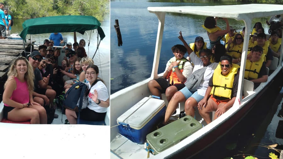 Cruise to Lamanai Ruins