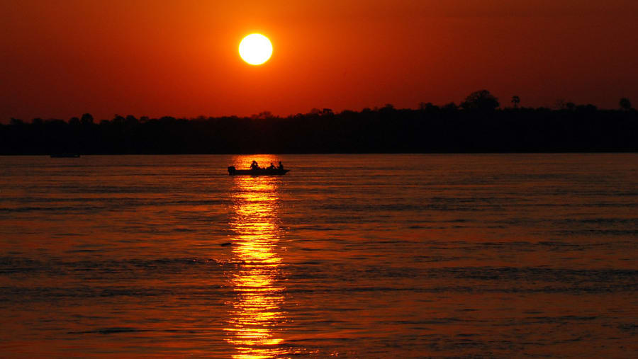Sunset Cruise on the Zambezi River