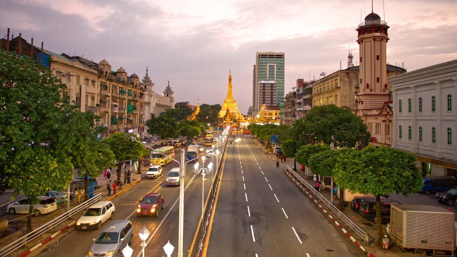 Enjoy exploring Yangon city