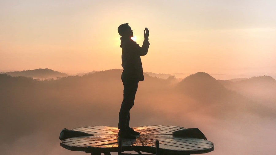 Sunset View From Bromo.