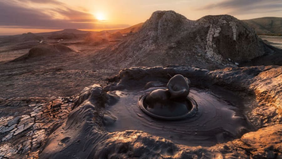 Mud volcano
