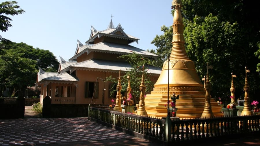 Buddhist Temple in Maheshkali