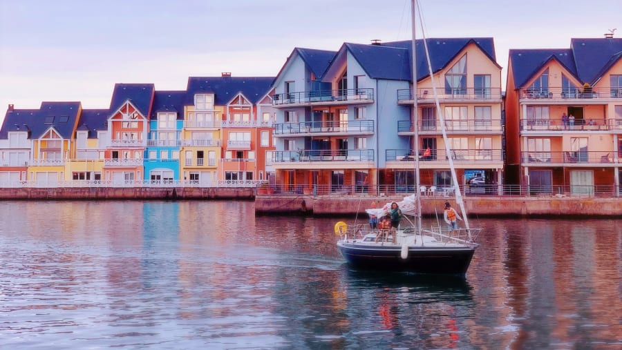 Admire the beauty of Deauville