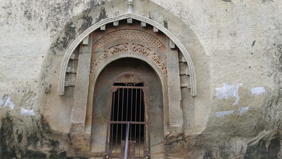 Entrance Part of Barabar Caves.