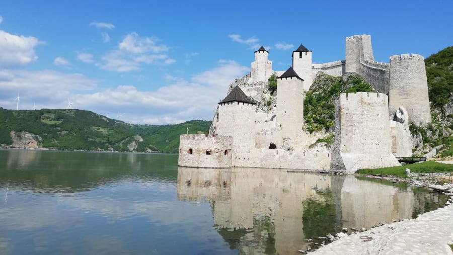 Golubac Fortress from Belgrade
