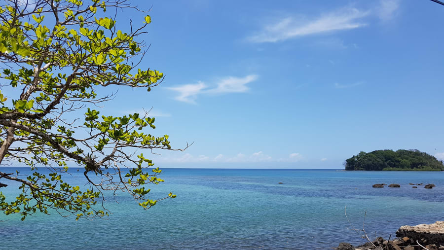 Marvel at the beautiful views of Portobelo
