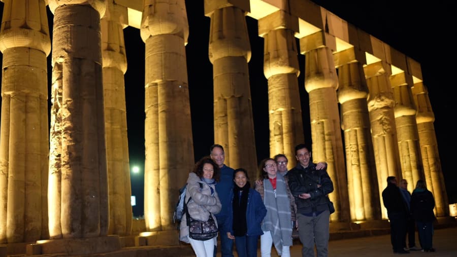 The temple complex of Karnak