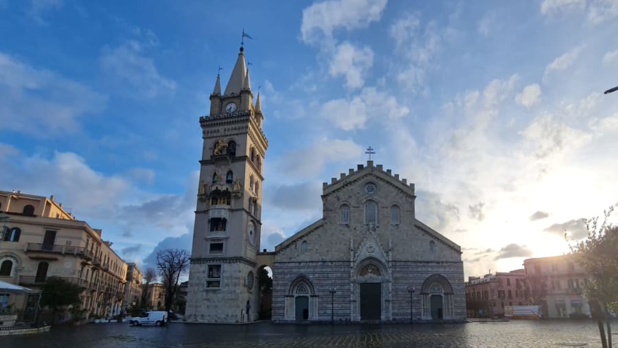 The Cathedral and its imposing bell tower