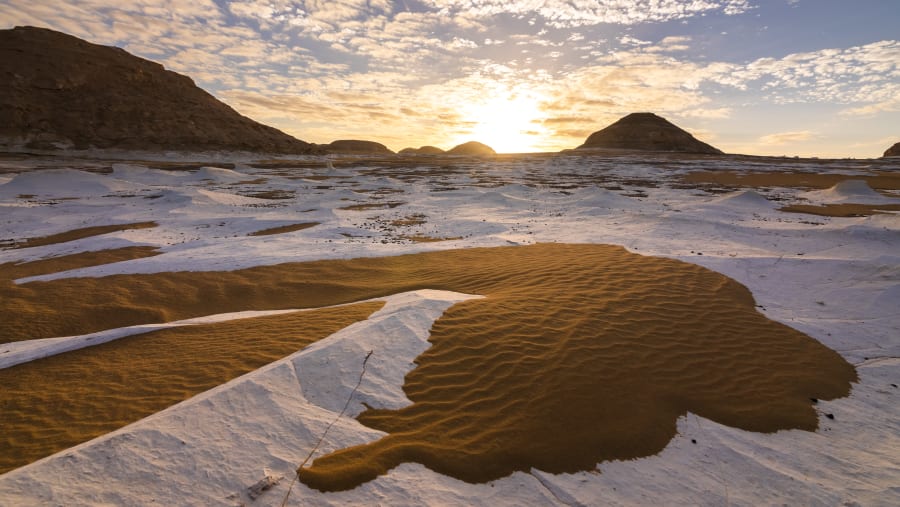 White desert
