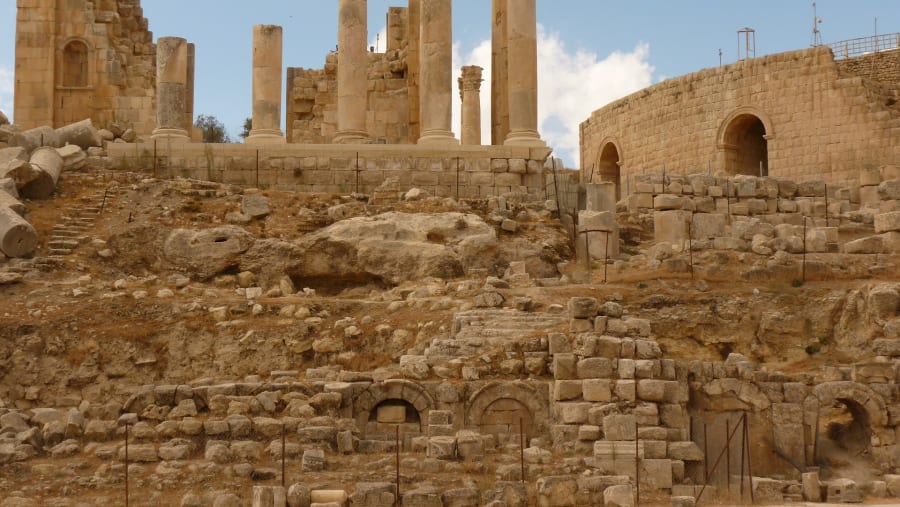 Go to the Temple of Artemis in Jerash