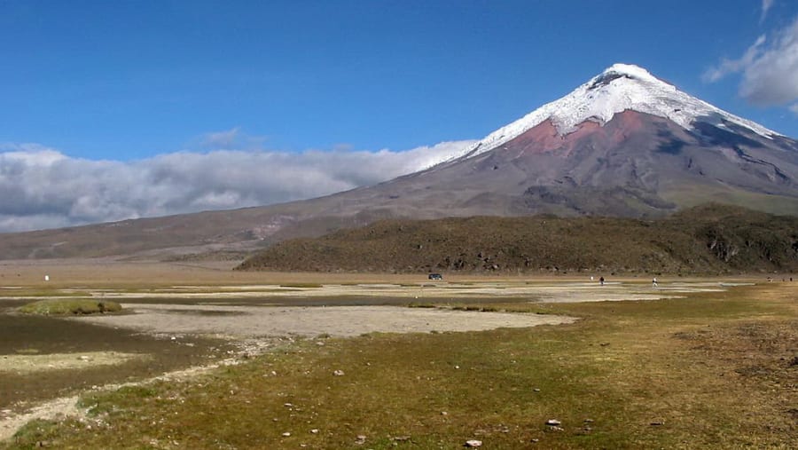 See the Cotopaxi volcano