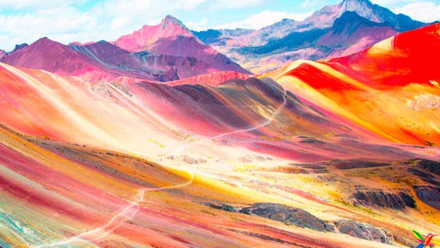Vinicunca Rainbow Mountains