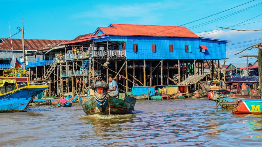 Kampong Phluk Floating Village, Cambodia