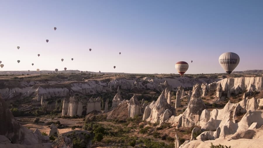 See the Fairy Chimneys in Cappadocia
