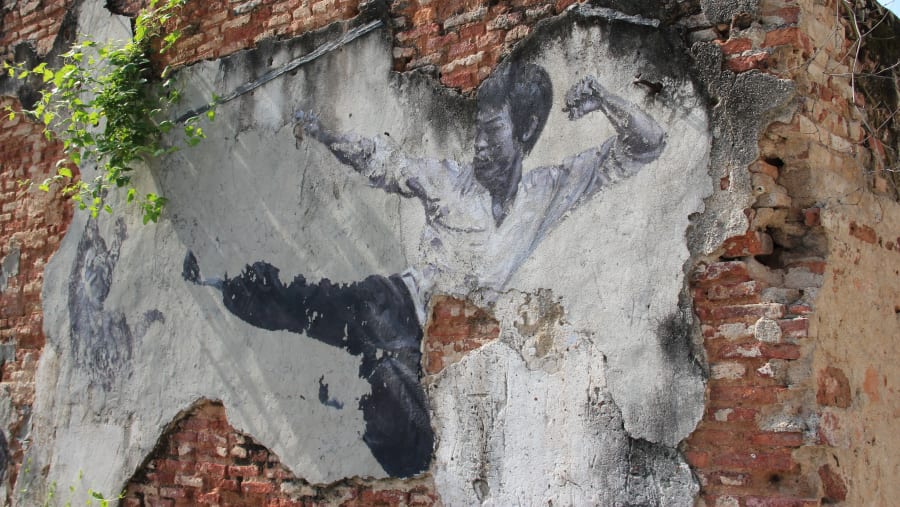 Street art on Penang street