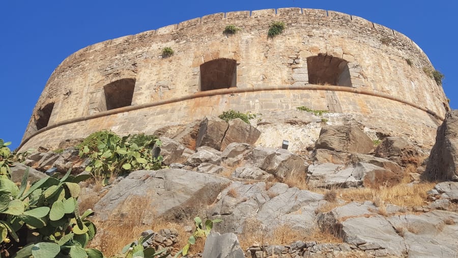 Venetian Fortress on Spinalonga, Greece