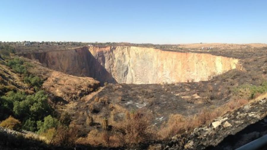 big hole