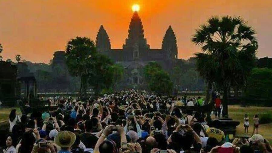 Amazing Angkor Sunrise