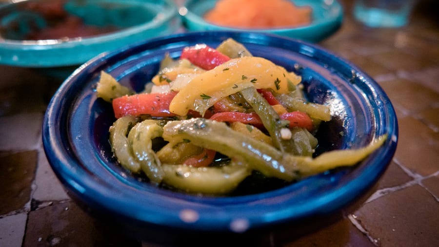 Up close with the food