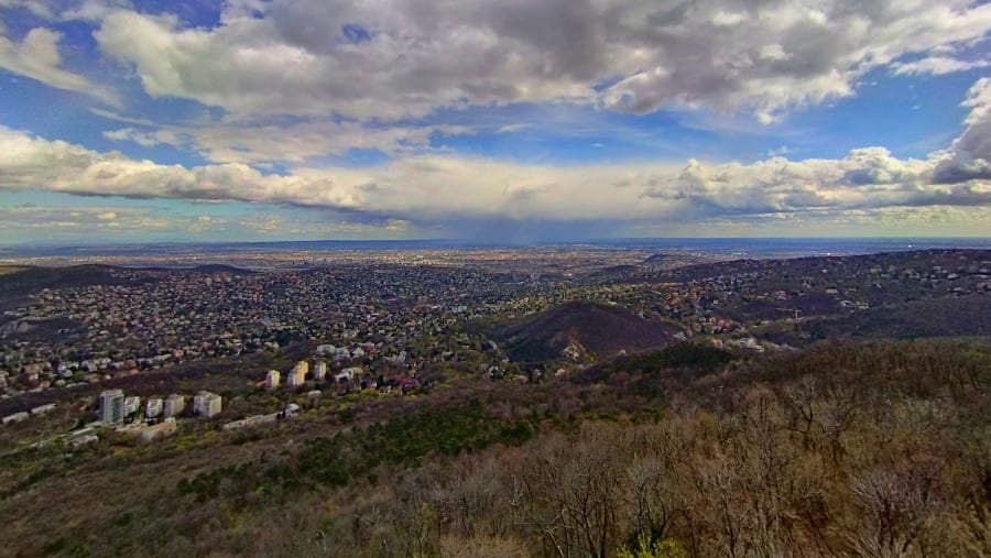 Panorama on Budapest