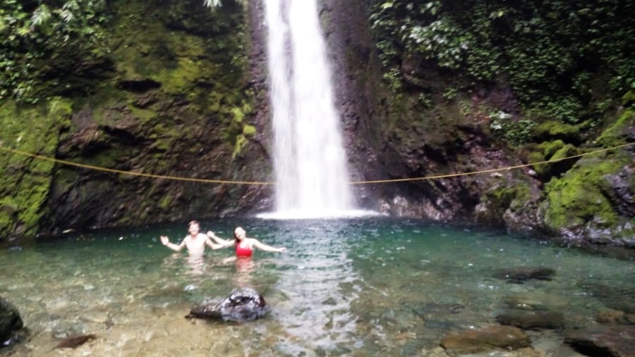 Swim in the Waterfall