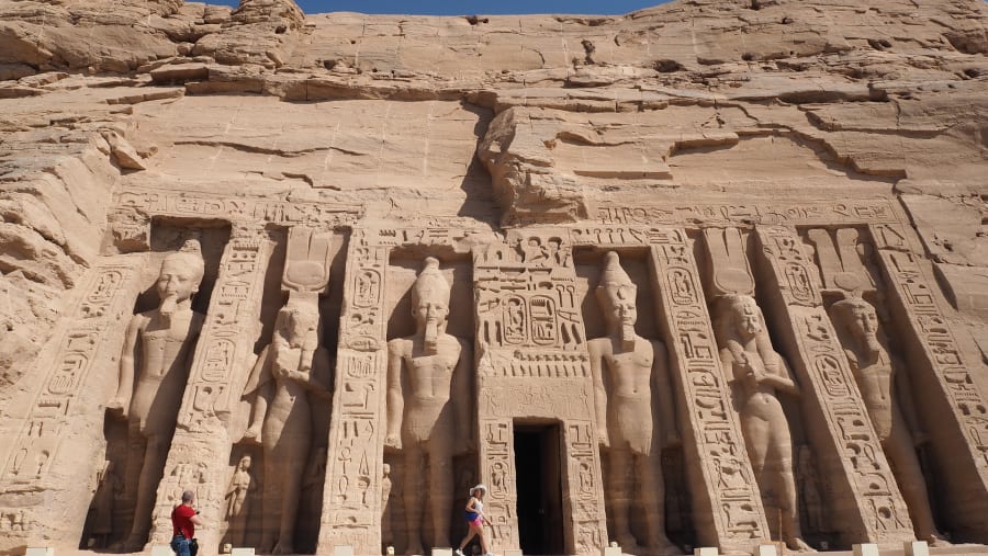 Temple in Abu Simbel