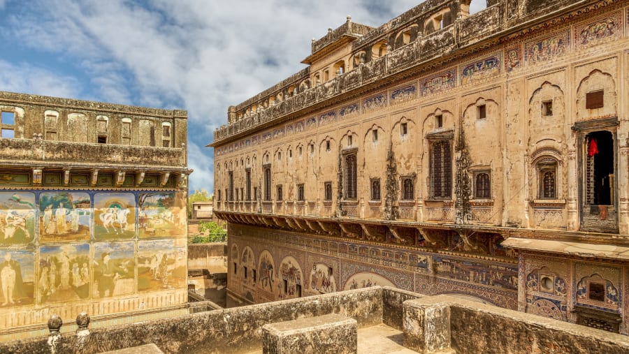 A Old Haveli in Mandawa town