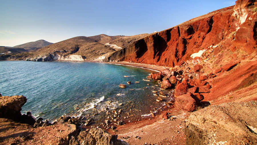 Red Beach, Santorini