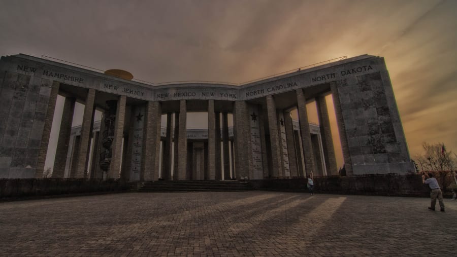Mardasson Memorial near Bastogne