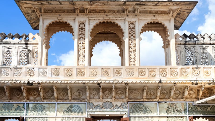 Inside Part of City Palace in Udaipur
