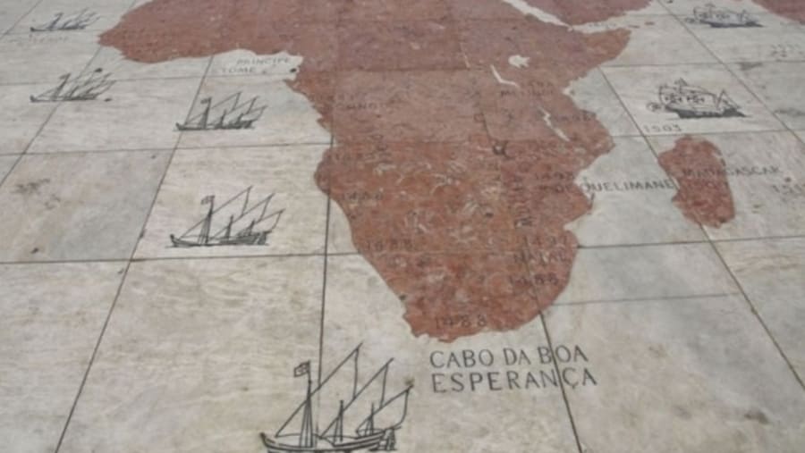 Old Map Of The World