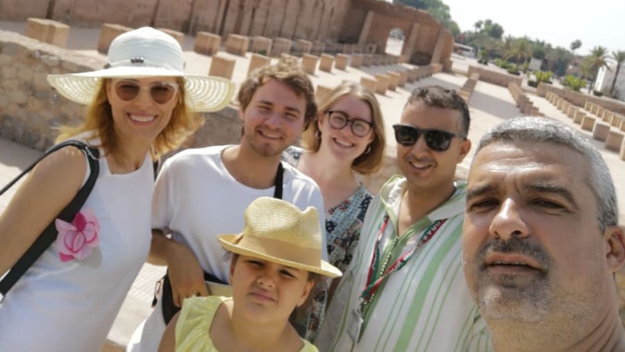 Travellers Enjoying the Tour
