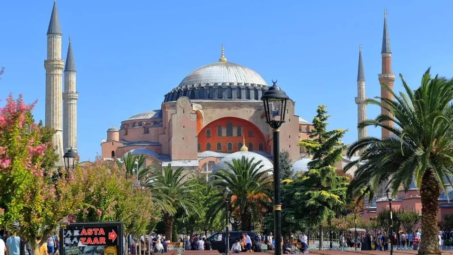Hagia Sophia In Istanbul, Turkey