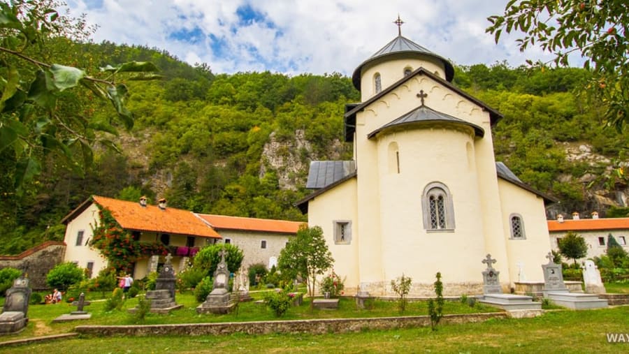 Visit the magnificent Moraca Monastery