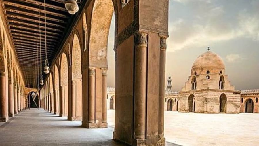 Alabaster Mosque In Islamic Cairo, Egypt