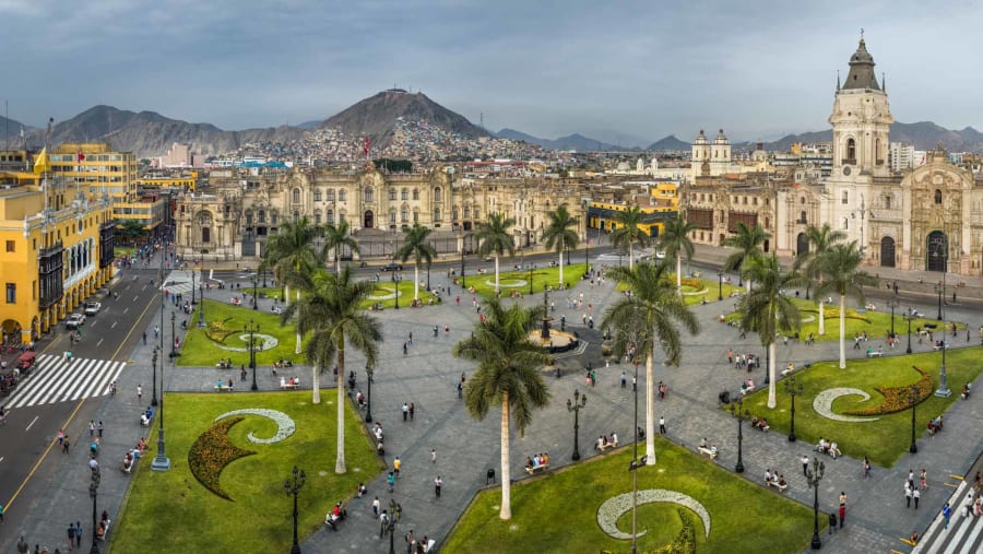 PLAZA MAYOR DE LIMA