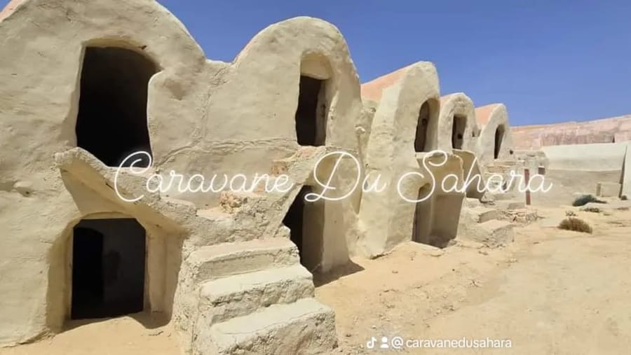 Oasis of ksar Ghilan