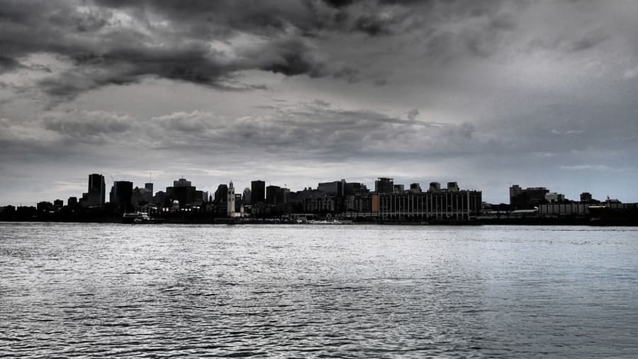 Scenic Skyline View in Montreal